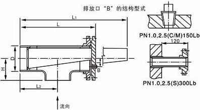 ST26C反折流式T型過濾器